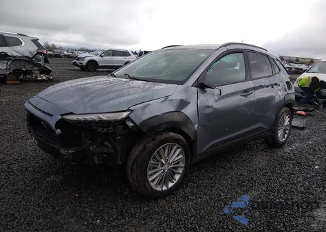 2020 Hyundai Kona Sel z USA, uszkodzony, nr VIN KM8K2CAA2LU397201